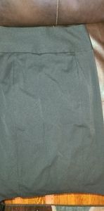 Black pencil skirt